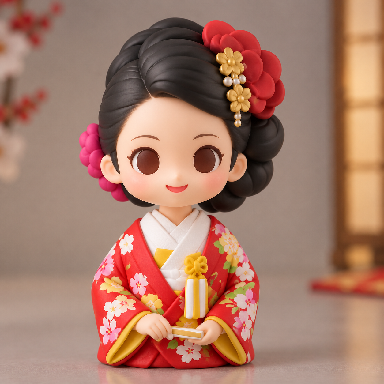 ユーザーが公開したフィギュアの完成イメージ