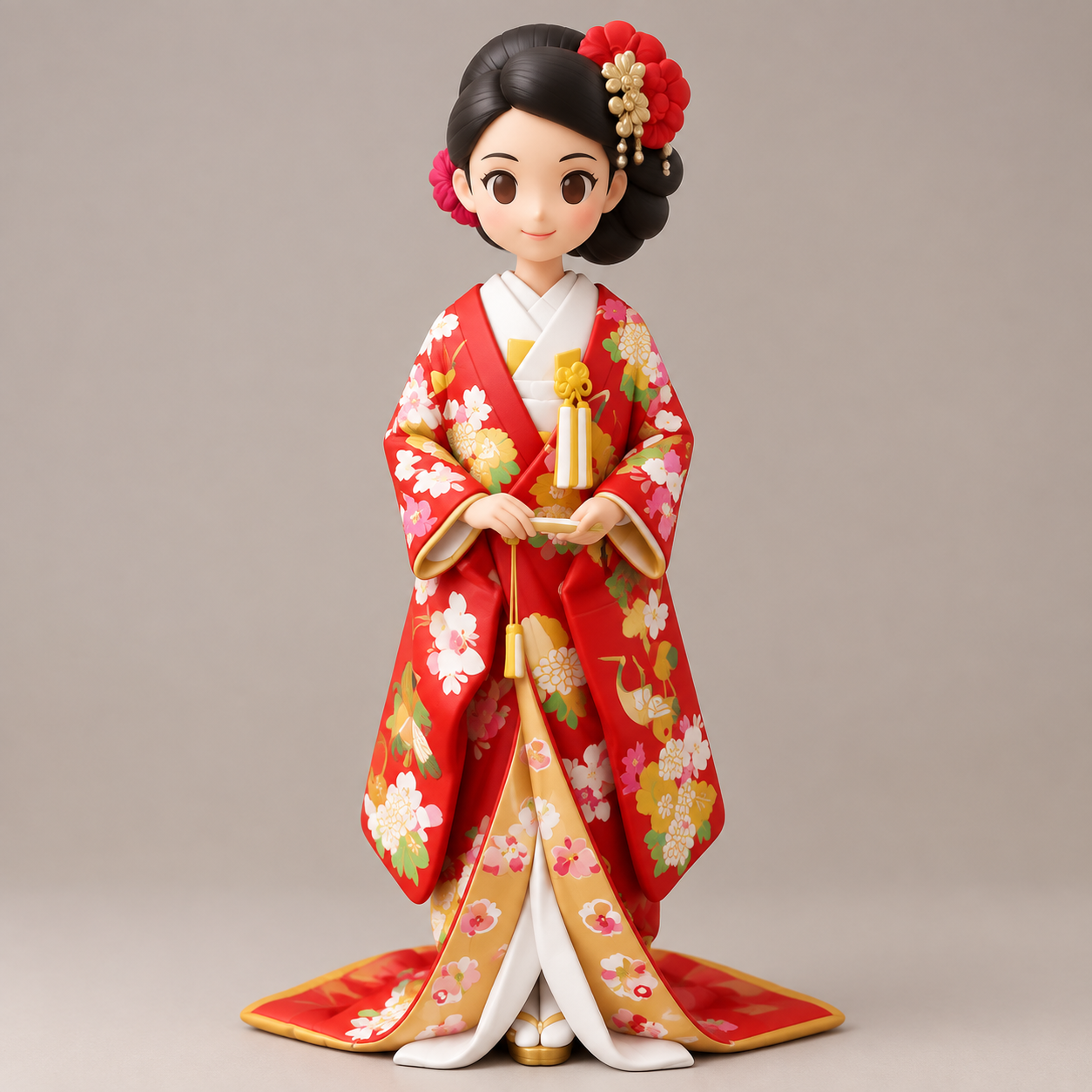 ユーザーが公開したフィギュアの完成イメージ