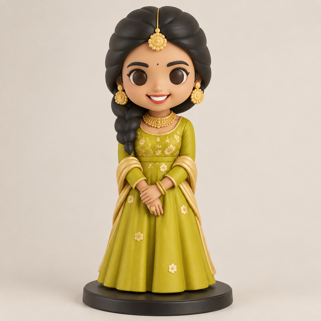 ユーザーが公開したフィギュアの完成イメージ